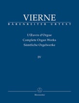 Symphony No. 4, Op. 32 Organ sheet music cover